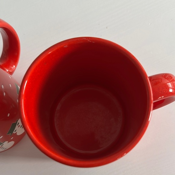 Waechtersbach W. Germany Christmas Tree and Snowman Mug (2) - Picture 6 of 7